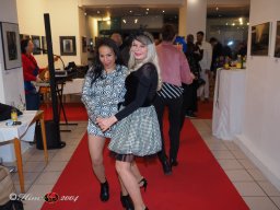 Fashion Show in der Contemplor Galerie Wien am 14. 03. 2024